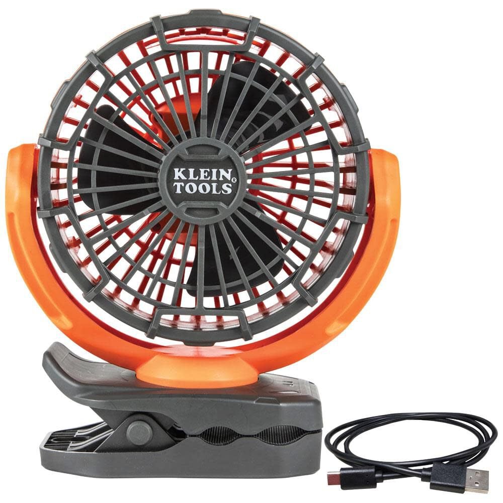 Klein Tools Rechargeable Personal Jobsite Fan, large image number 1