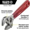 Klein Tools 4in Adjustable Wrench Plastic Dipped, small