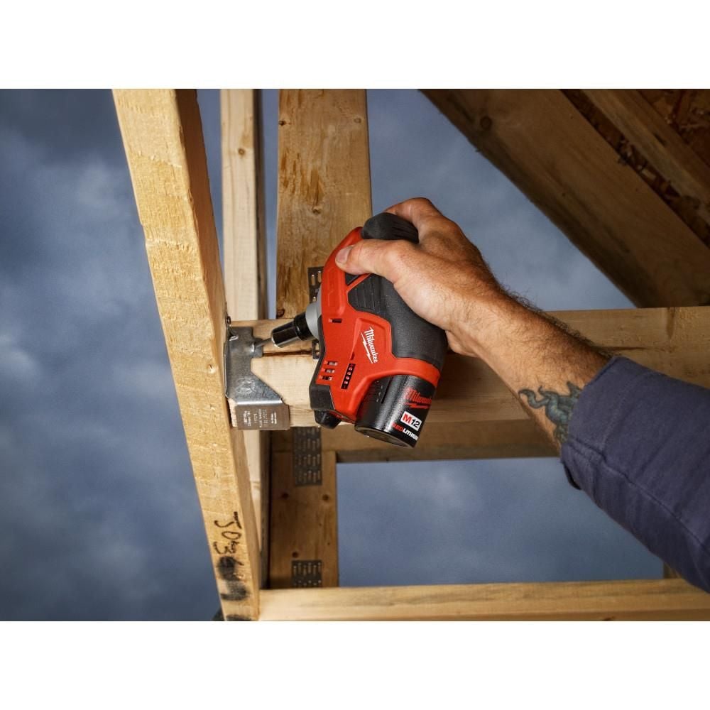 Milwaukee M12 Cordless Lithium-Ion Palm Nailer (Bare Tool), large image number 5