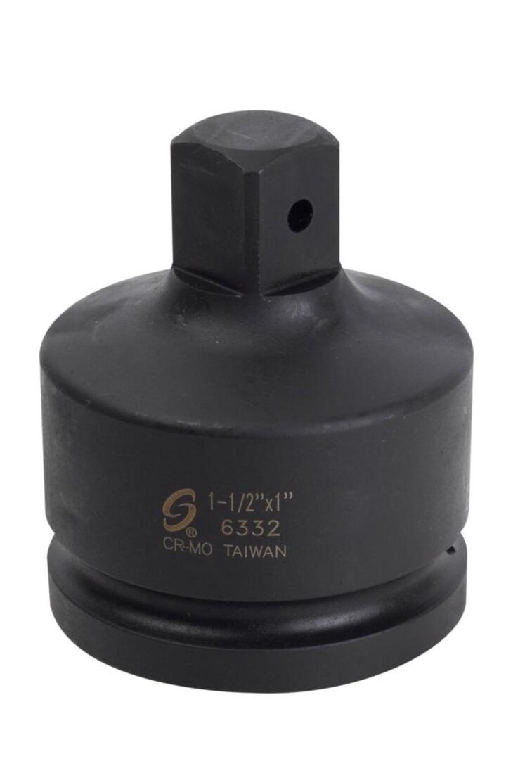 Sunex 1-1/2 Inch Drive Female x 1 Inch Square Drive Male with Pin Hole, large image number 1
