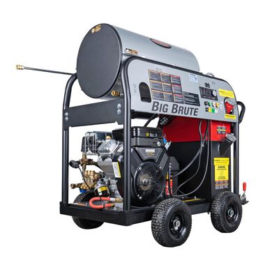 Simpson Big Brute 4000 PSI at 4.0 GPM VANGUARD V-Twin with COMET Triplex Plunger Pump Hot Water Professional Gas Pressure Washer