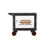 Knaack 45.5 Inch x 27 Inch x 37 Inch Steel and HDPE Armored Transport, White, small image number 2