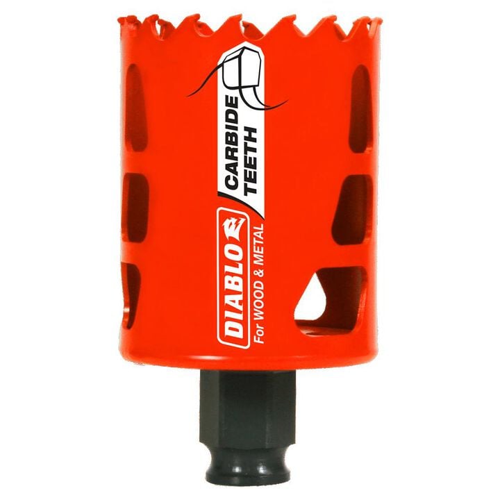 Diablo Tools 2in (51mm) Carbide-Tip Wood & Metal Holesaw, large image number 0
