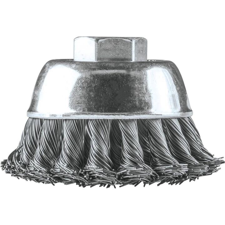 Makita 2-3/4in Knot Wire Cup Brush 5/8in-11, large image number 1