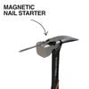 Klein Tools Smooth Face Steel Claw Hammer, 20-Ounce, small image number 4