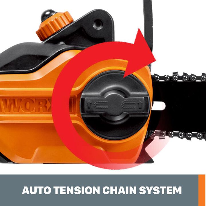 Worx 14 in. 8 Amp Electric Chainsaw, large image number 4