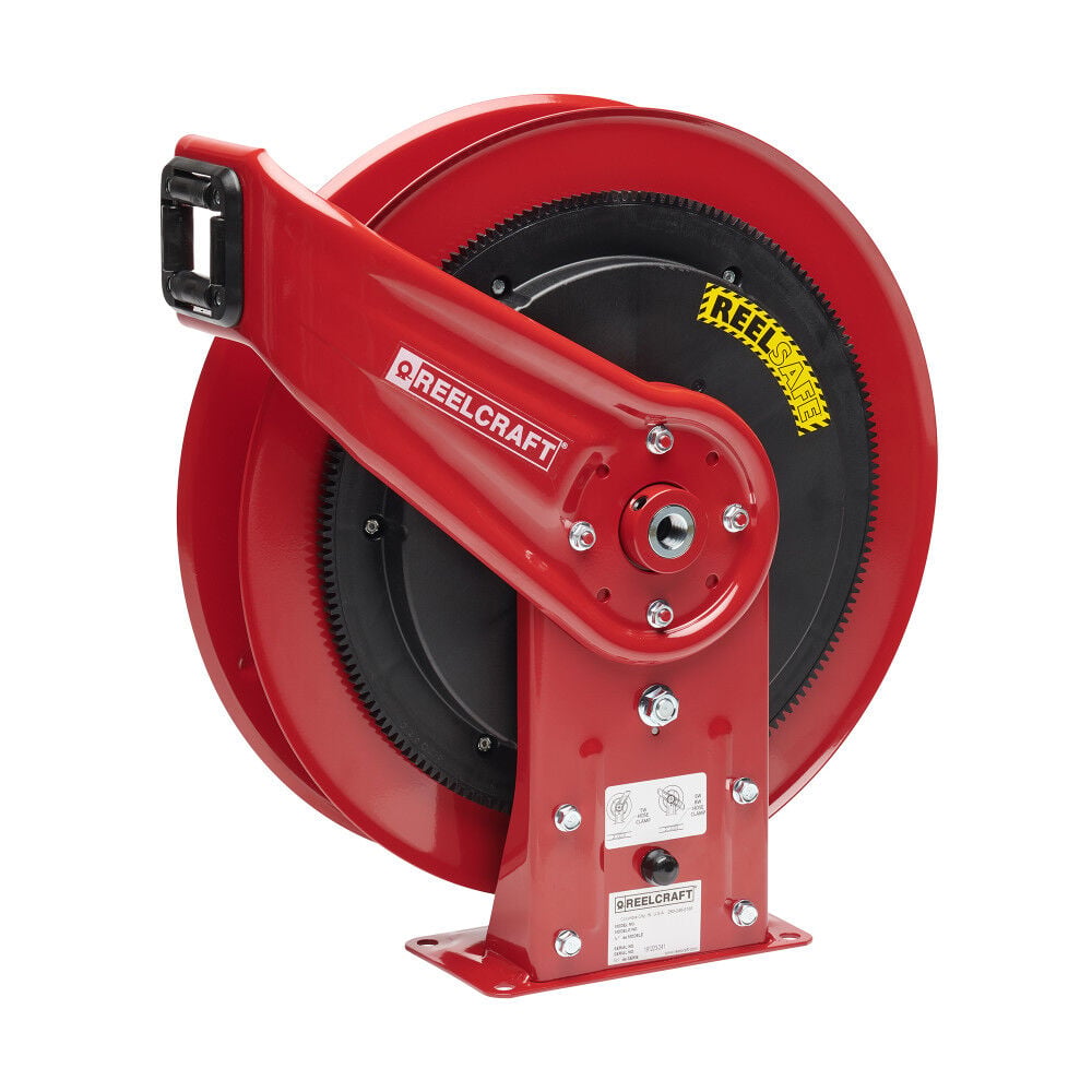 Reelcraft 1/4 in. x 50 ft. REELSAFE Hose Reel, large image number 1