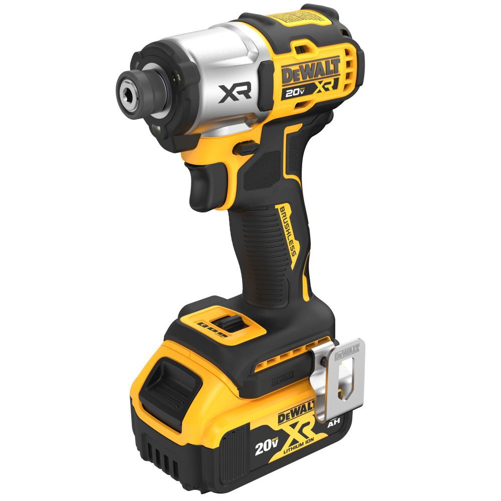 DEWALT 20V MAX XR 1/4 Inch Impact Driver Kit, large image number 2