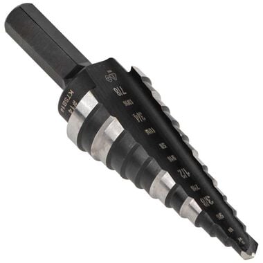 Klein Tools Step Drill Bit #14 Double-Fluted