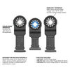 Bosch Starlock Oscillating Multi-Tool Accessory Blade Set 3 pc, small image number 3