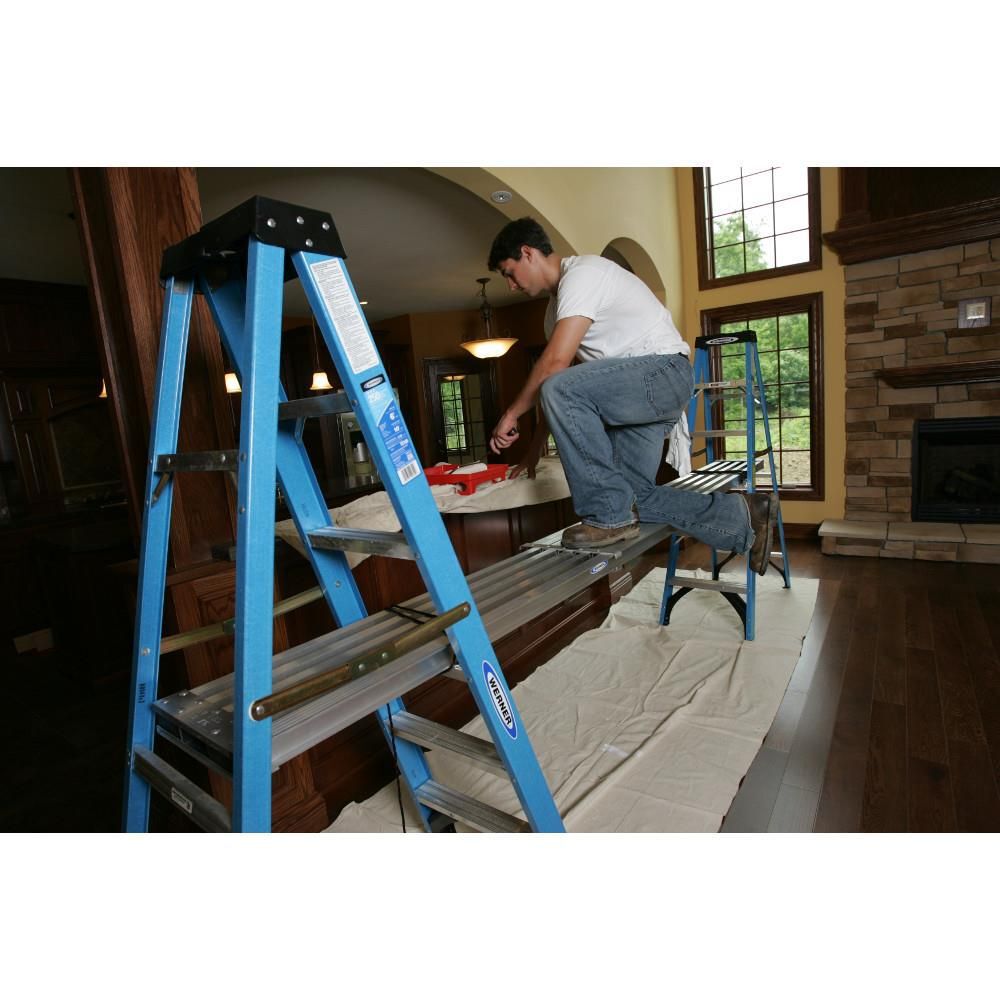 Werner 6 Ft. to 9 Ft. Aluminum Extension Plank, large image number 4
