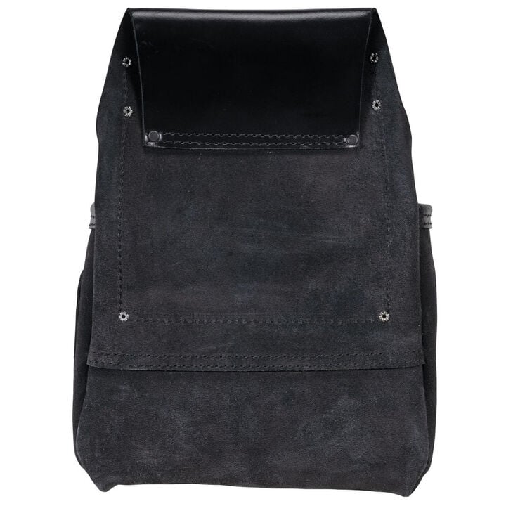 CLC Heavy Duty Leather Nail and Tool Bag Black, large image number 2