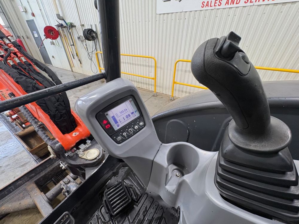 Kubota KX033-4 24.8HP Compact Tracked Excavator Used 2018, large image number 13