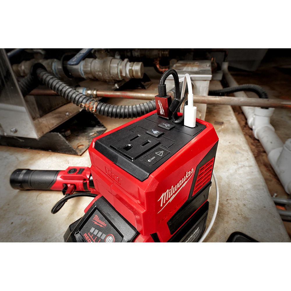 Milwaukee M18 TOP-OFF 175W Portable Power Supply Inverter, large image number 23