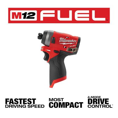 Milwaukee M12 FUEL 1/4 in. Hex Impact Driver (Bare Tool), large image number 1