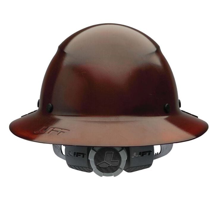 Lift Safety Hard Hat DAX Natural Fiber Resin Full Brim, large image number 2
