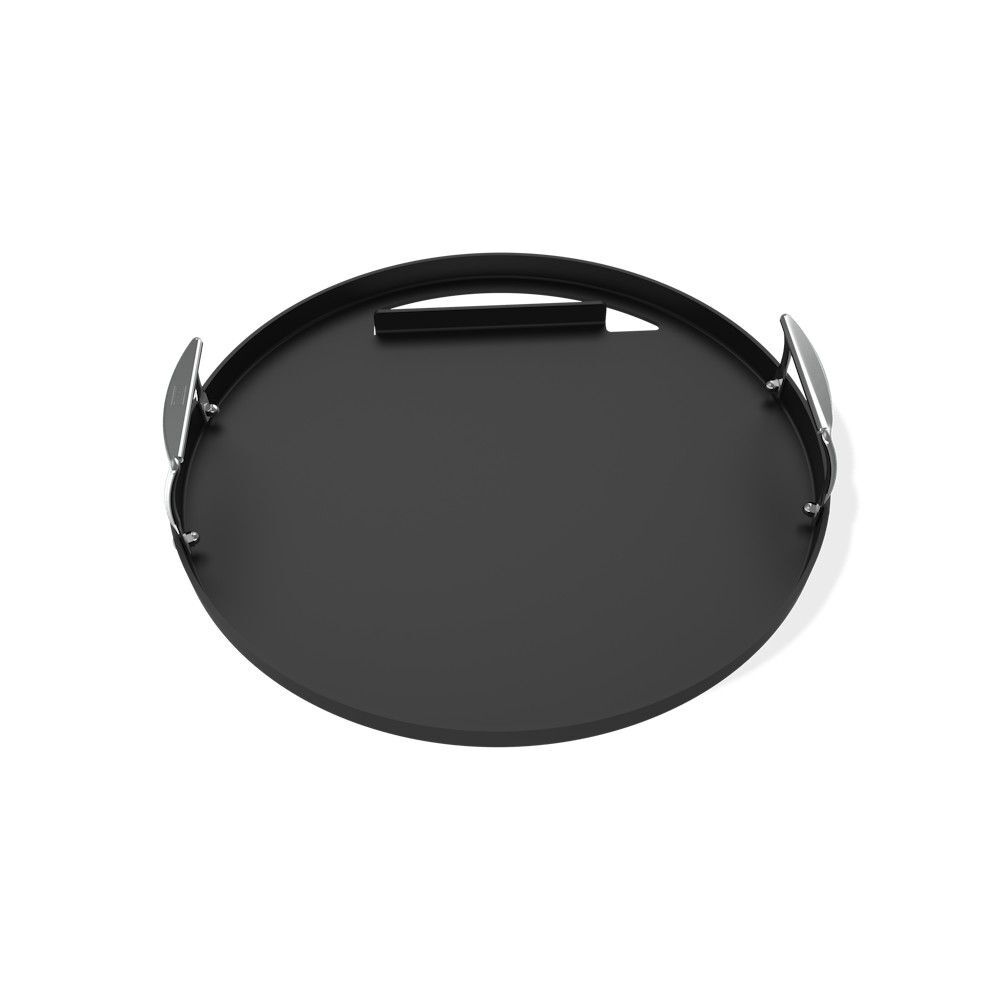 Weber Rust-Resistant 22 Inch Carbon Steel Round Griddle Insert for Charcoal Grills, large image number 3