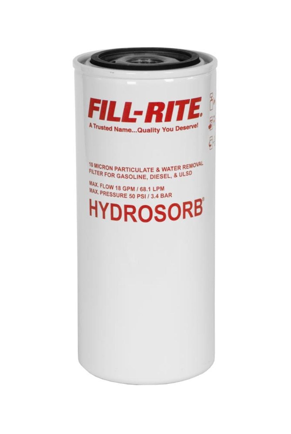 Fill-Rite 18 GPM Hydrosorb Spin on Filter, large image number 1