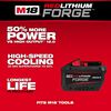 Milwaukee M18 REDLITHIUM FORGE HD 18V 12Ah Lithium Ion Power Tool Battery Pack with Fuel Indicator, small image number 2
