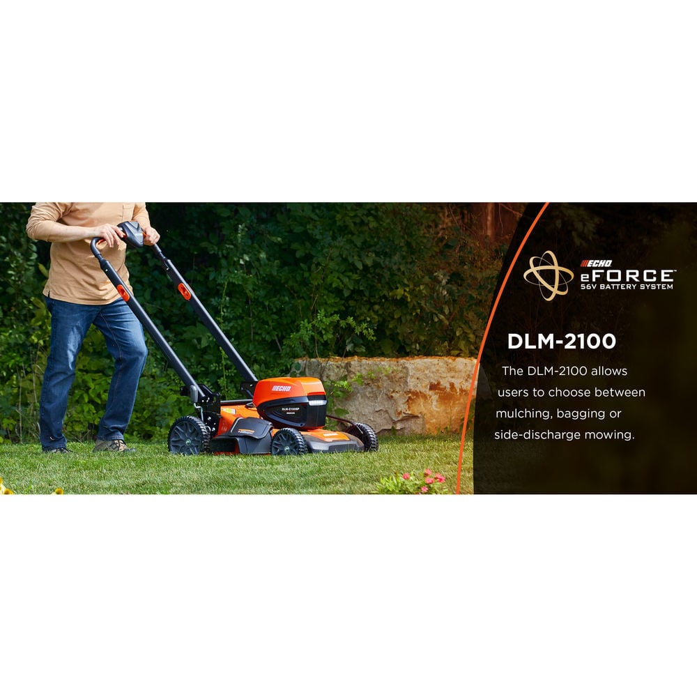 Echo 21in 56V 3-in-1 Self-Propelled Lawn Mower with 5Ah Battery, large image number 3