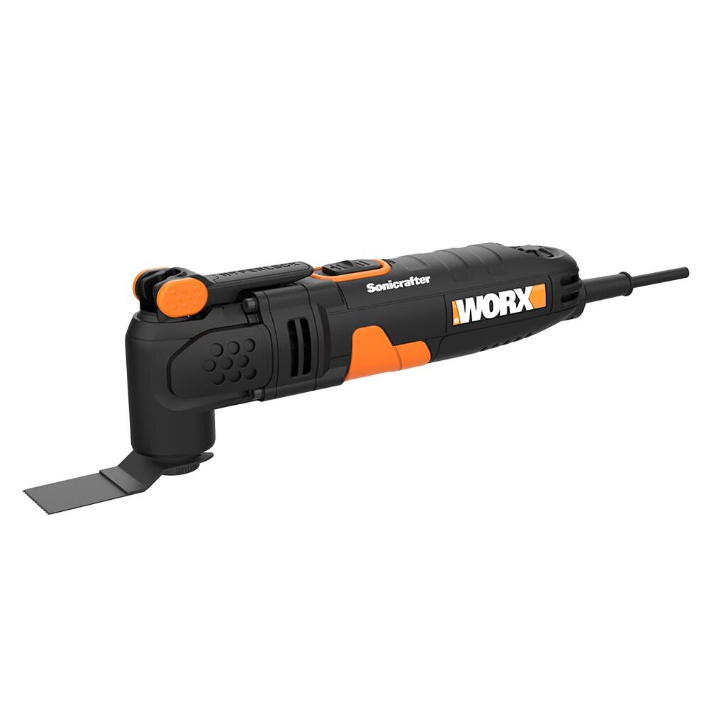 Worx Sonicrafter 3A Corded Oscillating Multi-Tool with Accessories, large image number 2