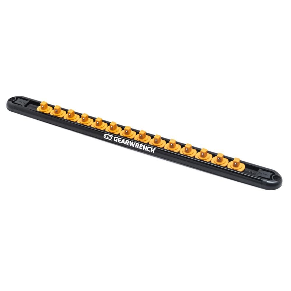 GEARWRENCH Magnetic Socket Rail 1/4 In. Drive Includes 14 Clips, large image number 6