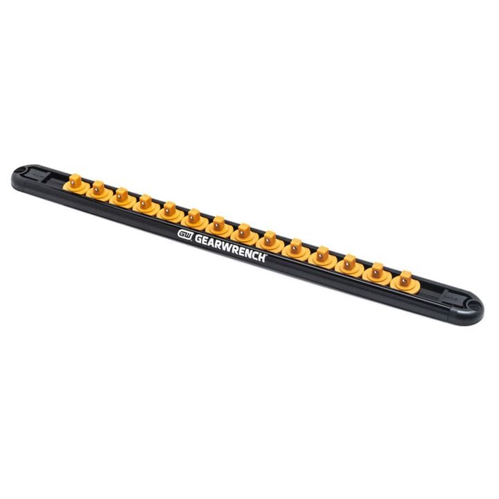 GEARWRENCH Magnetic Socket Rail 1/4 In. Drive Includes 14 Clips, large image number 5