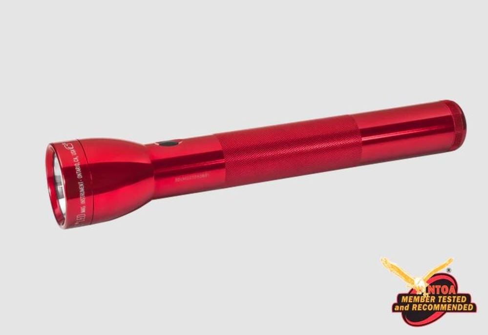 Maglite ML300L LED 3-Cell D Flashlight, Red – 150-000-074
