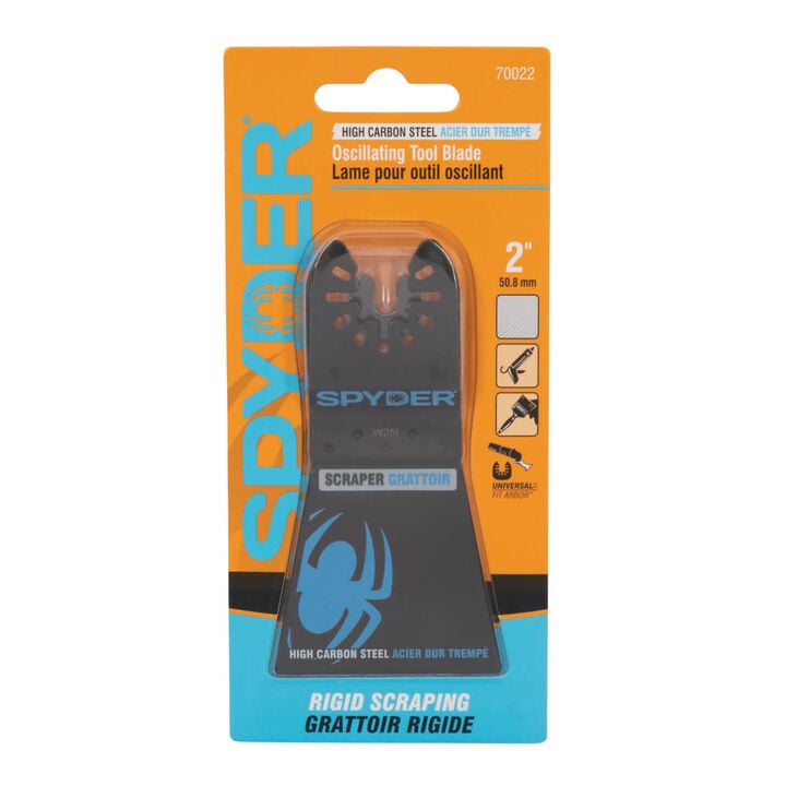 Spyder 2 Inch Oscillating Tool Rigid Scraper Blade