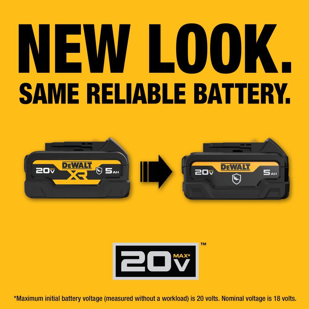 Dewalt 5a 20v battery 2025