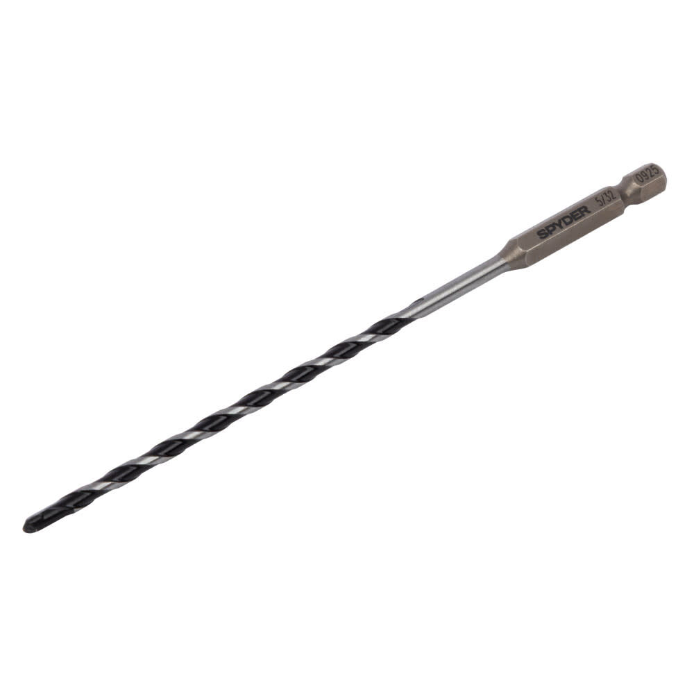 Spyder 5/32 Inch x 6 Inch Carbide-Tipped Impact Shank Hammer Drill Bit, large image number 1