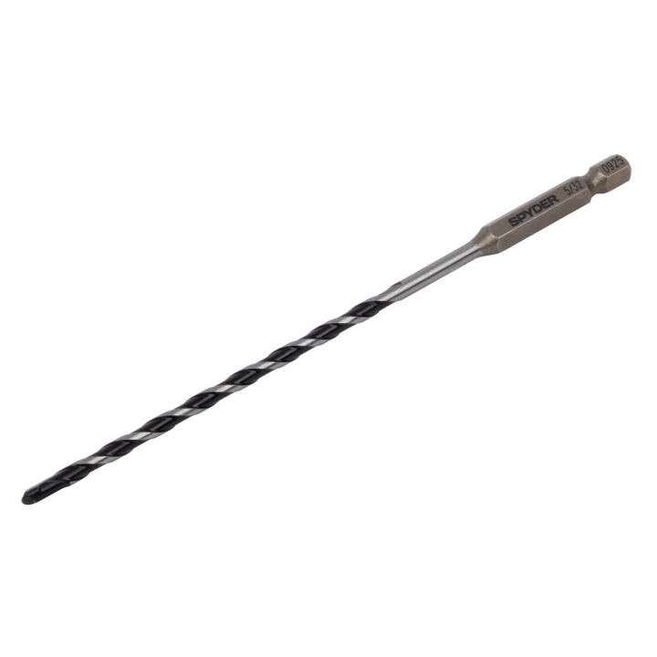 Spyder 5/32 Inch x 6 Inch Carbide-Tipped Impact Shank Hammer Drill Bit