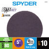 Spyder 80 Grit Ceramic Sanding Discs, Ceramic Net, 5 Inch Hook & Loop 10 Pieces, small image number 3