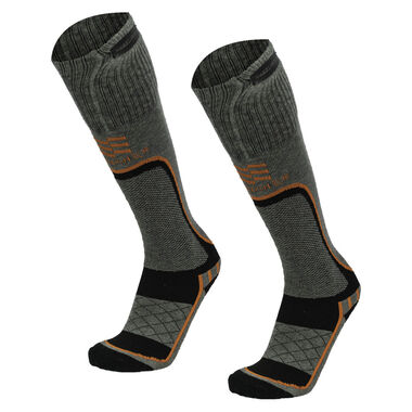 Mobile Warming Premium 2.0 Merino Heated Socks Mens 3.7V Black Large, large image number 1