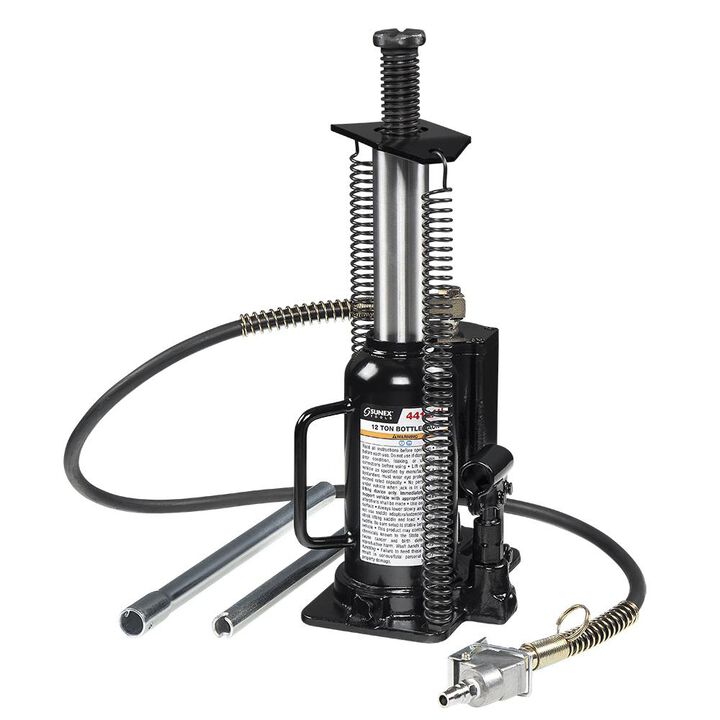 Sunex 12 Ton Air Hydraulic Bottle Jack, large image number 1