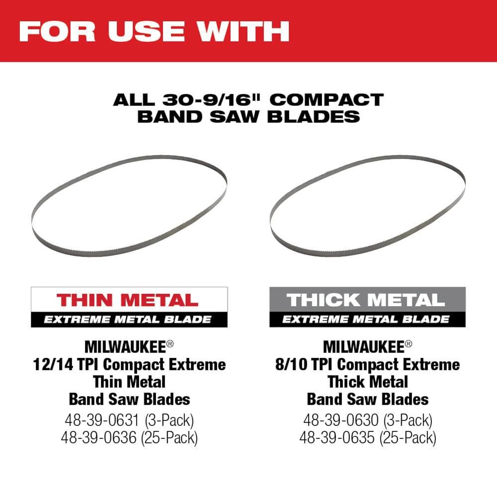 Milwaukee M12 Fuel Compact Band Saw Kit 2529 21xc - Image 9