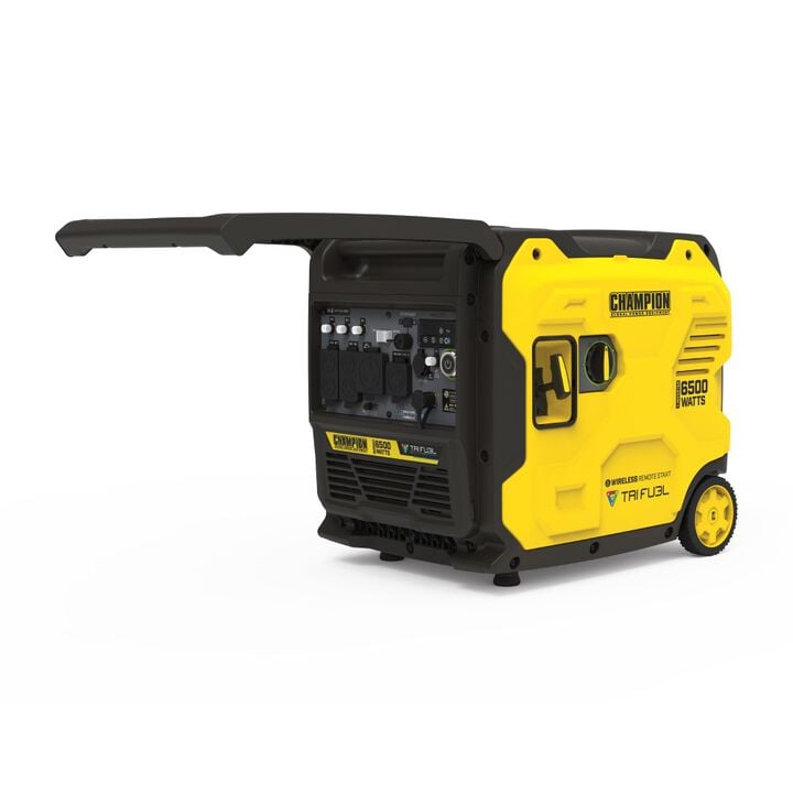 Champion Power Equipment 6500-Watt Wireless Remote Start Tri Fuel 49 State RV Ready Portable Inverter Generator with StartLINK, large image number 3