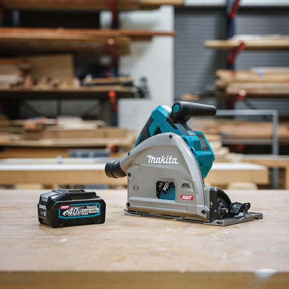 Makita 40V max XGT 6 1/2in Plunge Circular Saw Kit, large image number 14