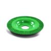 Saburrtooth 4in Flat Face Grooving Disc Coarse Grit 7/8in Bore, small image number 1