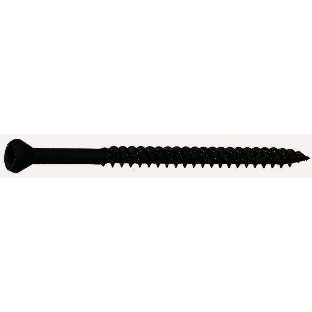 Pro Twist #6 x 1-5/8In Black Trim Head Square Drive Screw 1 Lb. Box – TH1581