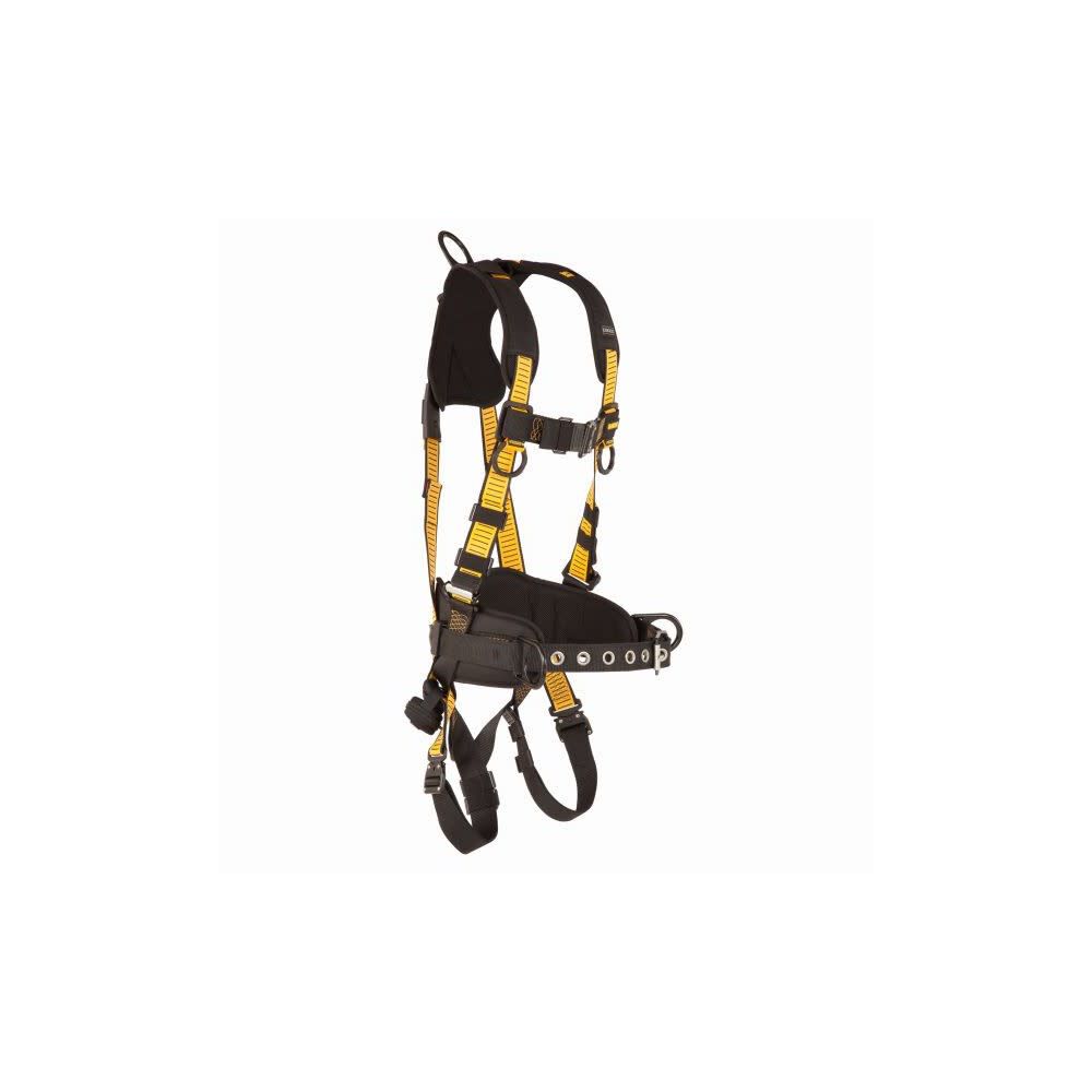 DEWALT D3000 Series XL-2XL TB Leg QC Chest Vest Style Harness with Belt, large image number 4