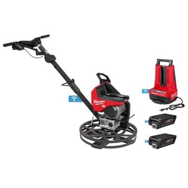 Milwaukee MX FUEL 24 in Walk-Behind Edging Trowel Kit