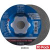 Pferd CC-GRIND 4-1/2 Inch CO-COOL Solid Grinding Disc Bundle, 10 Pieces, small image number 2