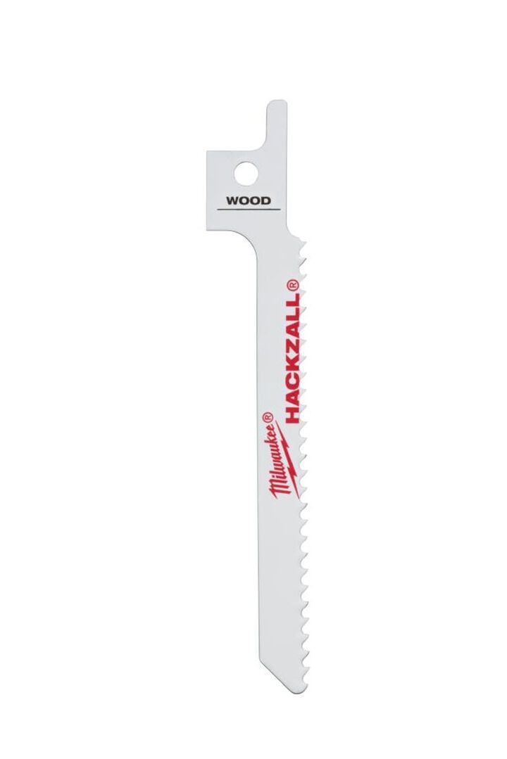 Milwaukee M12 HACKZALL Bi-Metal Blade - Wood Scroll 5PK