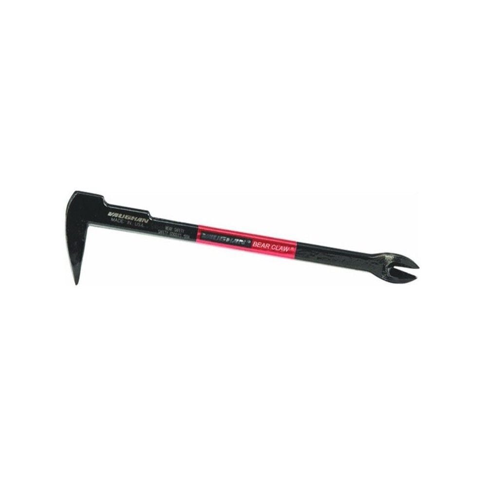 Vaughan BEAR CLAW 9 1/2 Inch Black Steel Flat Claw Tip Nail Puller, large image number 1