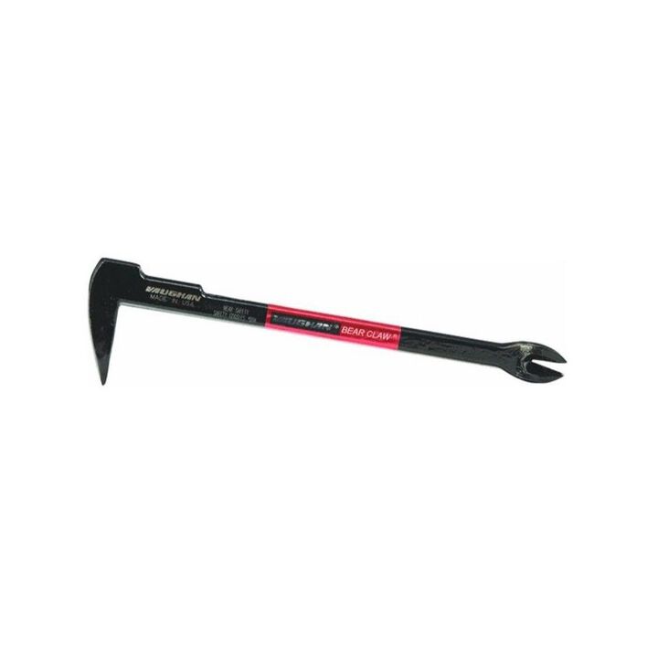 Vaughan BEAR CLAW 9 1/2 Inch Black Steel Flat Claw Tip Nail Puller