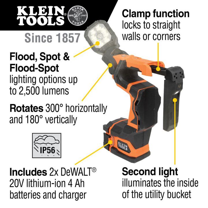 Klein Tools Promotional Utility Bucket Light Kit, large image number 1