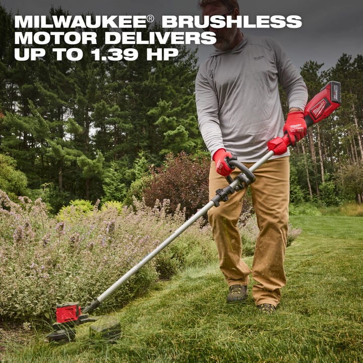 Milwaukee M18 Brushless String Trimmer, Bare Tool, large image number 6