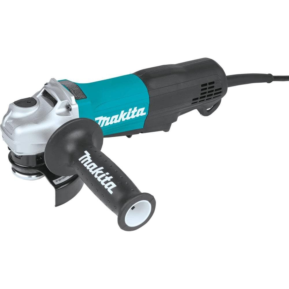 Makita 4-1/2in 5in Paddle Switch Angle Grinder with AC/DC Switch