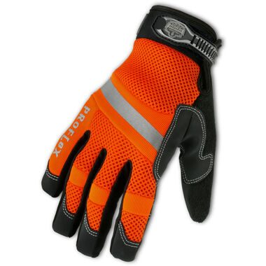 Ergodyne Proflex 872 Hi-Vis Mesh Trades Gloves 2XL Proflex 872 Hi-Vis Mesh Trades Gloves 2XL, large image number 0